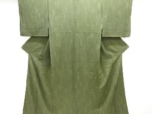 草葉模様小紋着物